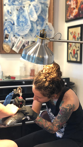 Explore salmon tattoo ideas, creative tattoo ideas in San Diego, available at Guru Tattoo