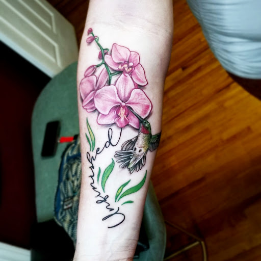 Explore ghost cat tattoo ideas, creative tattoo ideas in Asheboro, available at Wonderland Tattoo