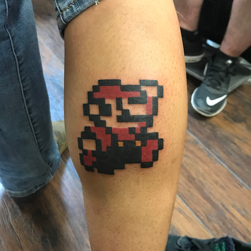 Explore bodybuilding tattoo ideas, creative tattoo ideas in San Angelo, available at Good Vibes Only Tattoo Studio
