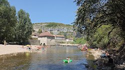 Zdjęcie Plage de Cabrerets z prosta linia brzegowa