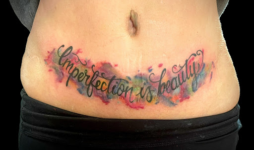 Explore quad tattoo ideas, creative tattoo ideas in Hampton, available at Foley Inkd Tattoo Studio