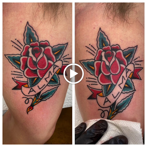 Explore cool chest tattoo ideas, creative tattoo ideas in Dallas, available at Cedar Springs Tattoo & Piercing