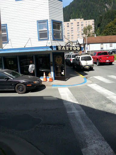 Explore black couple tattoo ideas, creative tattoo ideas in Juneau, available at High Tide Tattoo