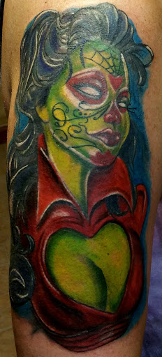 Tattoo Shop «Flesh To Fantasy Tattoo Emporium», reviews and photos, 721 S Main St, Bellefontaine, OH 43311, USA