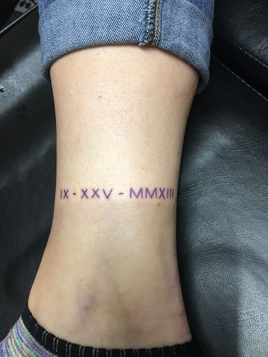 Explore half and half tattoo ideas, creative tattoo ideas in Warner Robins, available at Untold Pain Tattoo Studio