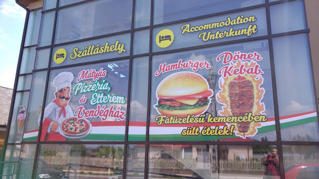 Opinii despre Mátyás Pizzéria és Étterem Vendégház în Balkány - Étterem