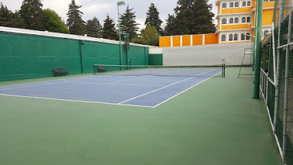 Cancha de Tenis, Centro Deportivo Las Guacamayas. - Carretera a Villa Nicolás Romero KM 9.5, Fracc. Pedragal de Atizapán, 52948 Cd López Mateos, Méx., Mexico