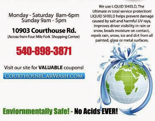 Car Wash «Courthouse Car Wash», reviews and photos, 10903 Courthouse Rd, Fredericksburg, VA 22408, USA