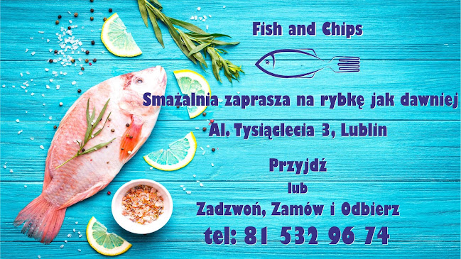 SMAŻALNIA RYB "Rybka Jak Dawniej" / Fish & Chips / Smażona ryba, na miejscu i na wynos / tel: 815329674
