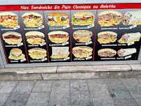 Menu du Marmaris à Sartrouville