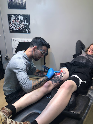 Explore angel forearm tattoo ideas, creative tattoo ideas in Fort Wayne, available at Grade A Tattoos and Body Piercing