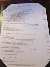 La Petite Tonnelle à Beynac-et-Cazenac menu