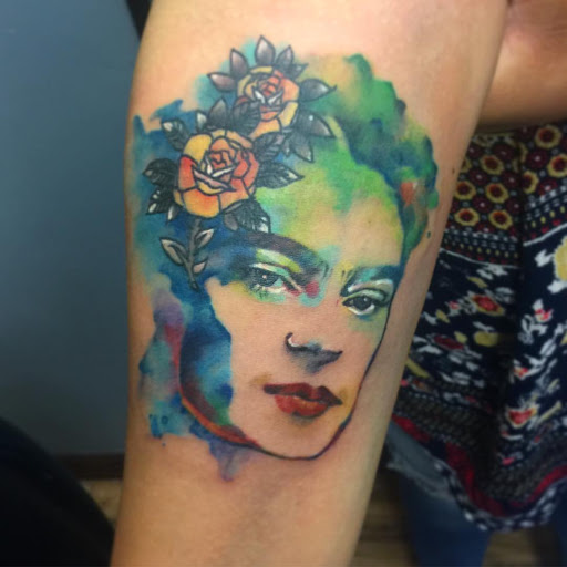 Explore tattoo face ideas, creative tattoo ideas in Milwaukee, available at Samantha Weeks Tattoo Artist by appointment only
