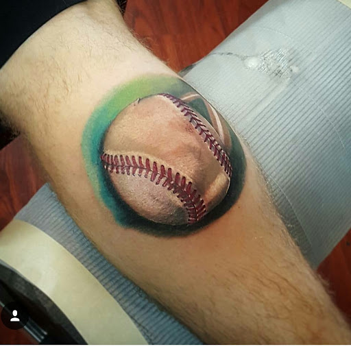 Explore la dodgers tattoo ideas, creative tattoo ideas in Hanford, available at Moth Art & Tattoo Collective