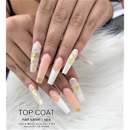 Nail Salon «Top Coat Nail Salon & Spa», reviews and photos, 1631 E Monte Vista Ave #105, Vacaville, CA 95688, USA