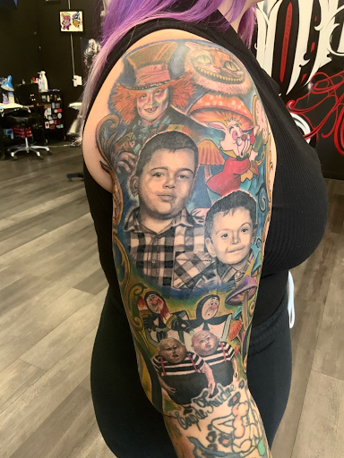 Explore alien tattoo ideas, creative tattoo ideas in Silver City, available at Independent Ink Tattoo