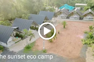 The sunset​ eco​ camp image