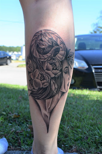 Explore colon cancer tattoo ideas, creative tattoo ideas in Sanford, available at Hudson & Company Tattoo Studio