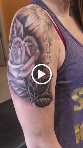 Explore flower tattoo ideas, creative tattoo ideas in Ambler, available at Tattoo GalaxyAmbler Piercing & Custom Tattoos