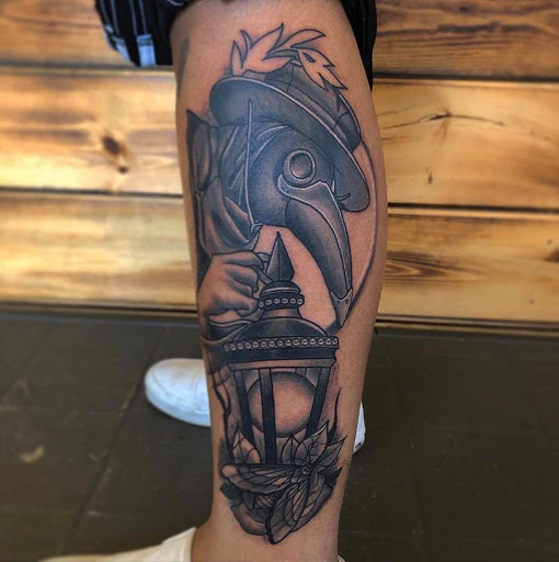 Explore neck tattoo ideas for females, creative tattoo ideas in Goose Creek, available at Red Kirin Tattoo