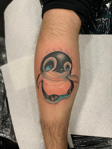 Explore easy leg tattoo ideas, creative tattoo ideas in Tallmadge, available at Killjoy tattoo