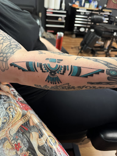 Explore optical illusion tattoo ideas, creative tattoo ideas in Copperas Cove, available at Flashover Ink Tattoo