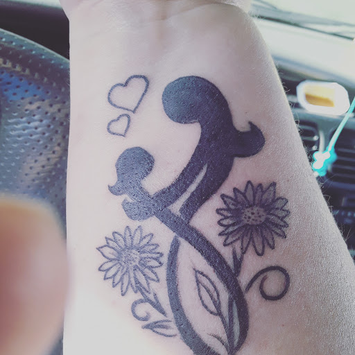 Explore easy line tattoo ideas, creative tattoo ideas in Sweetwater, available at Lost Souls Tattoo Parlor
