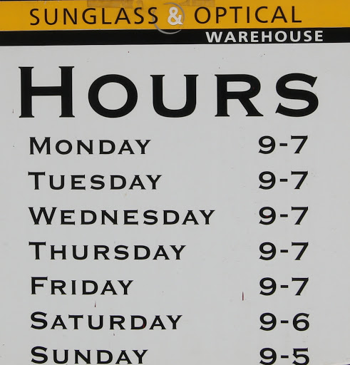 Sunglasses Store «Sunglass & Optical Warehouse», reviews and photos, 3450 Kurtz St, San Diego, CA 92110, USA