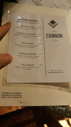The Cannon Club - Restaurant & Steinway Piano Bar