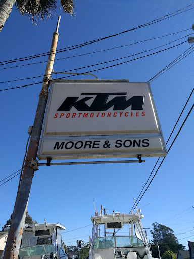 Motorcycle Dealer «Moore And Sons Motorcyles», reviews and photos, 21431 E Cliff Dr, Santa Cruz, CA 95062, USA