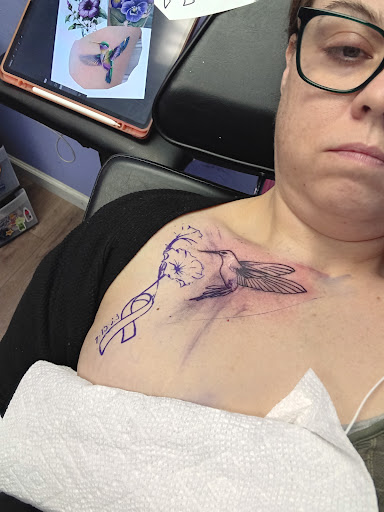 Explore denver broncos tattoo ideas, creative tattoo ideas in Northport, available at Cynical Tattoos Shop