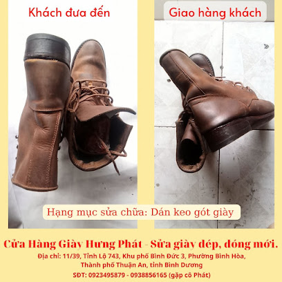 Giày Hưng Phát - Sửa giày dép, đóng mới.