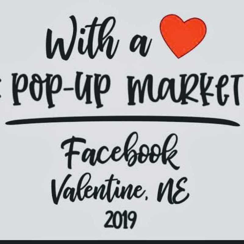 With A Heart Pop Up Market