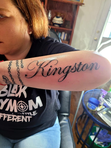 Explore french bulldog tattoo ideas, creative tattoo ideas in Plattsburgh, available at Ink by Lace LLC