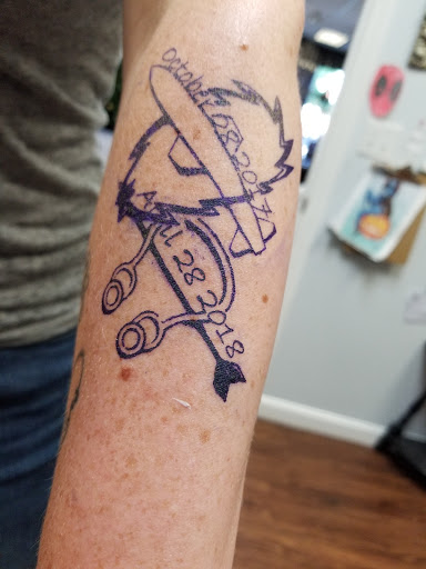 Explore number 23 tattoo ideas, creative tattoo ideas in Oxford, available at Victorian Ink