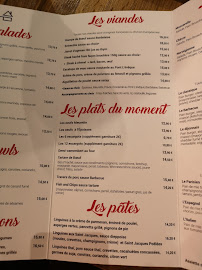 Menu du Restaurant de l’Horloge à Dijon