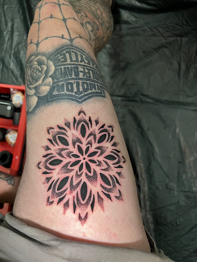 Explore tattoo ideas biomechanical, creative tattoo ideas in Elyria, available at Distilled Ink Tattoo Parlor