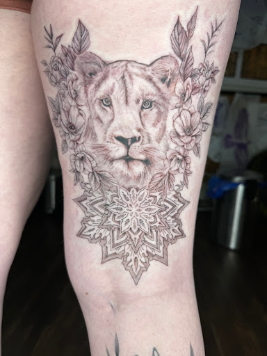 Explore shoulder tattoo cover up ideas, creative tattoo ideas in Vancouver, available at Sacred Yeti Tattoos