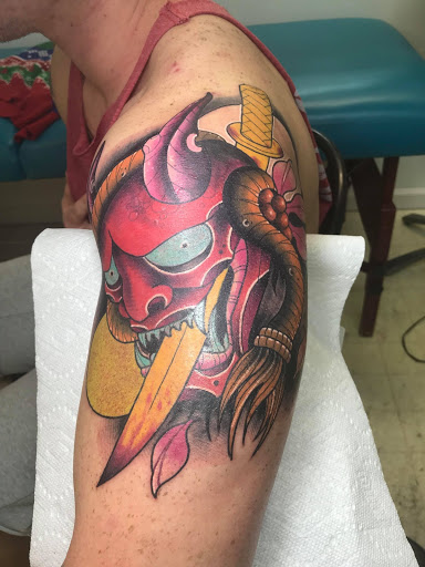 Explore destiny 2 hunter tattoo ideas, creative tattoo ideas in Radcliff, available at Iron Orchid Tattoo Radcliff