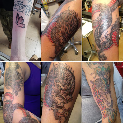 Explore gambler tattoo ideas, creative tattoo ideas in Elko, available at Tom Custom Tattoos and Body Piercing Studio