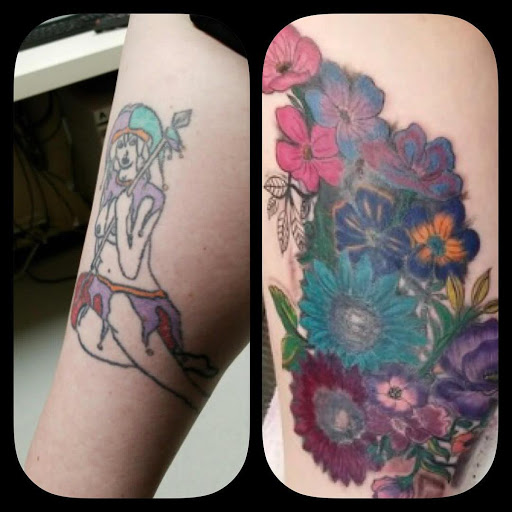 Explore tough tattoo ideas, creative tattoo ideas in Vermillion, available at IKTOMI-INK Tattoo Experience