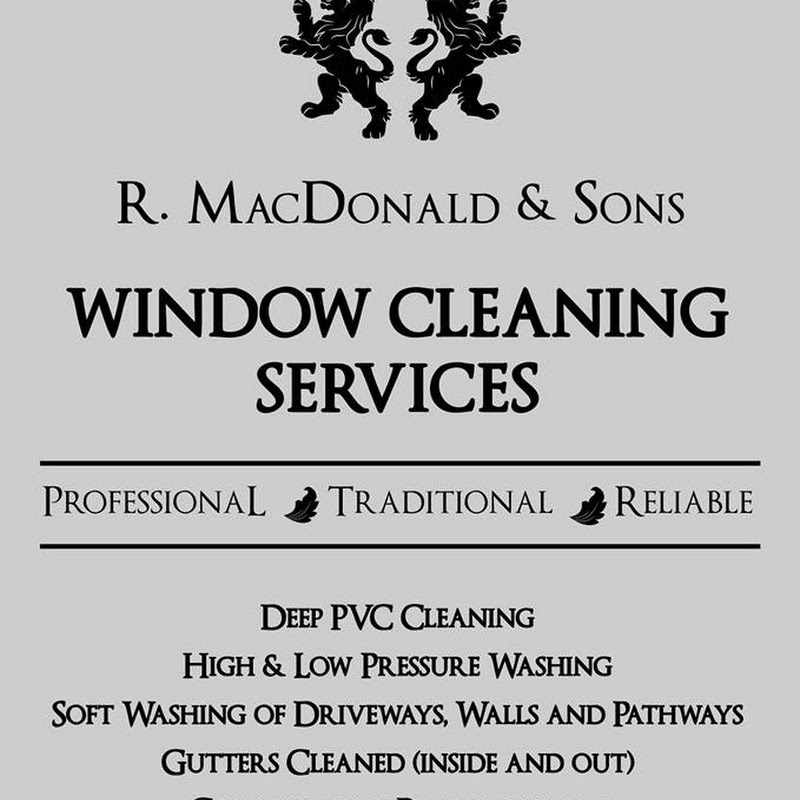R. MacDonald & Sons Window Cleaning Services