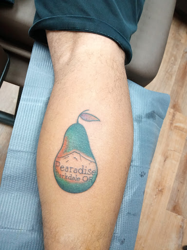 Explore arctic monkeys tattoo ideas, creative tattoo ideas in The Dalles, available at Tattooing by Denver Monaghan