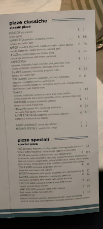 Menu / carte de Restaurant Adriatico 2.0 à Rimini