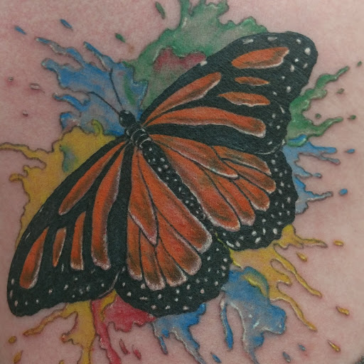 Explore left arm sleeve tattoo ideas, creative tattoo ideas in Cedar Springs, available at Americas Renegade Tattoo Society