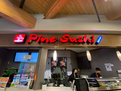 Pine sushi square