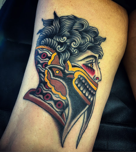 Explore cute halloween tattoo ideas, creative tattoo ideas in Madera, available at Sea Wolf Tattoo