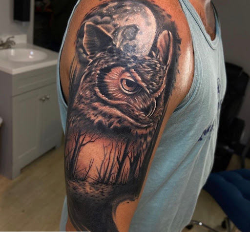 Explore anastasia tattoo ideas, creative tattoo ideas in Fort Wayne, available at Grade A Tattoos and Body Piercing