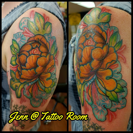 Explore to the moon and back tattoo ideas, creative tattoo ideas in Spokane, available at Tattoo Room