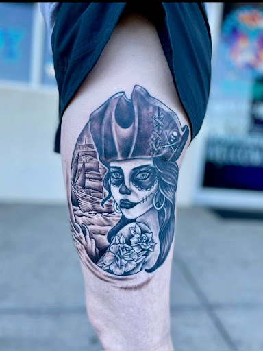 Explore stitch tattoos ideas, creative tattoo ideas in Overland Park, available at Talent Tattoo And Body Piercing